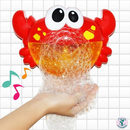 BubbleCrabe™ | Jouet de bain souffleur de bulles - cocoonbebe