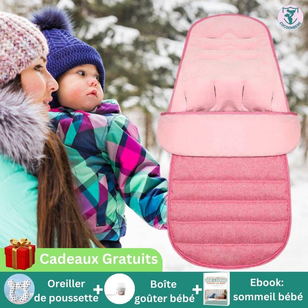 Babycocoon™ | Chancelière bébé d'hiver chaude et confortable pour poussette. - cocoonbebe